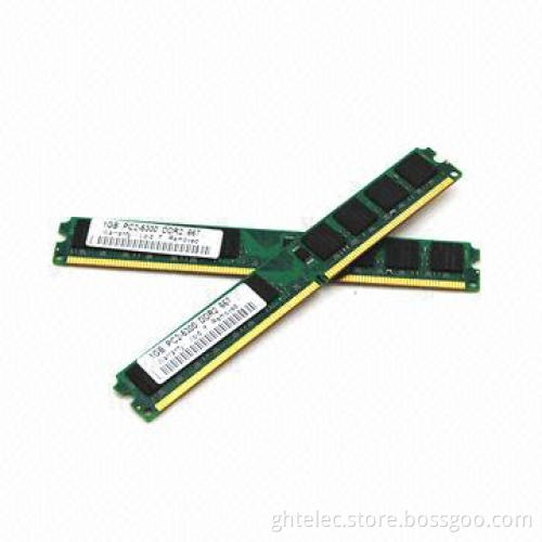 Fast Delivery 8-bit DDR2 1GB 667MHz RAM Memory for Desktops, Works with Motherboards, Cheap Price